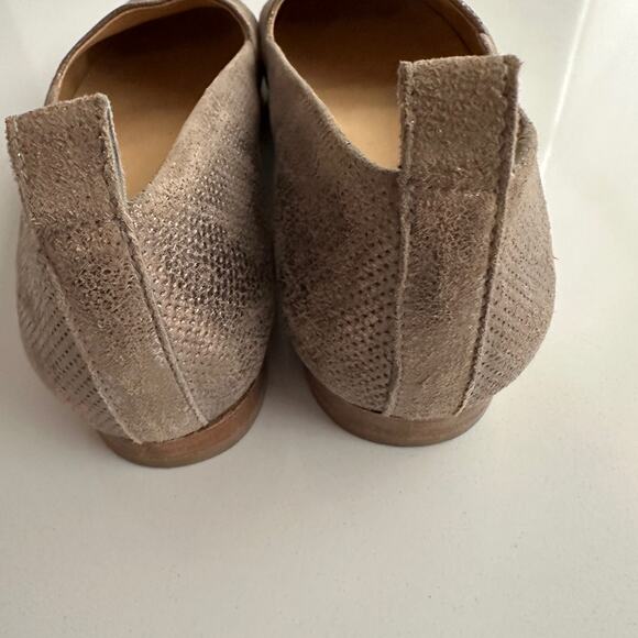 Paul Green Perry Perforated Metallic Smoke Comfort Loafers Shoes UK 3 1/2 US 6 - Picture 5 of 8